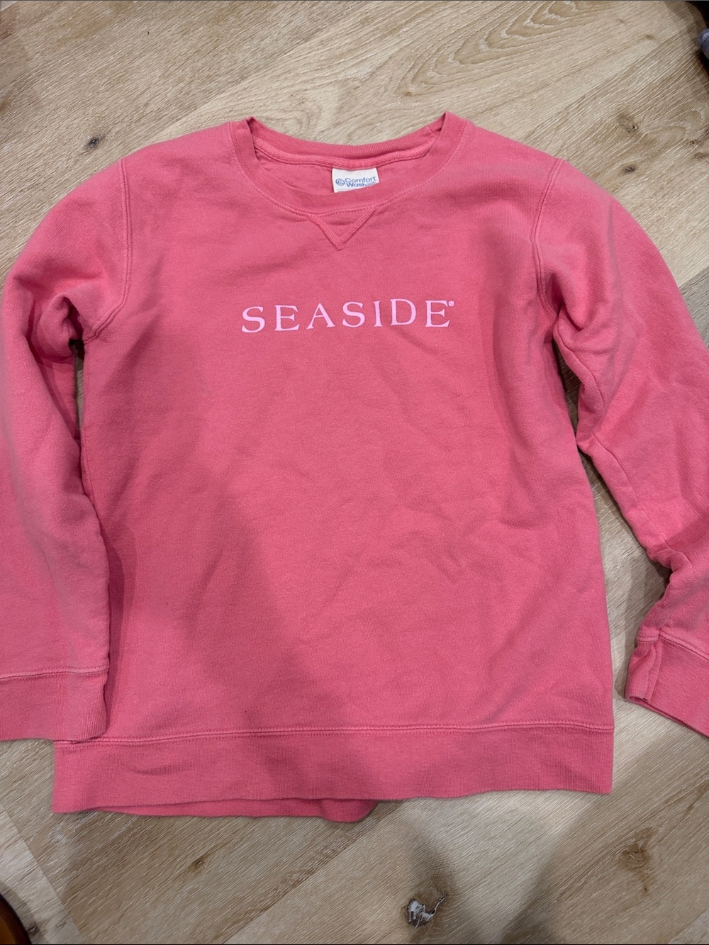 SEASIDE FL girls comfort wash sweatshirt size YM